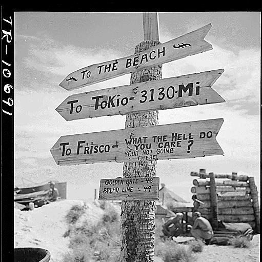 Tarawa sign