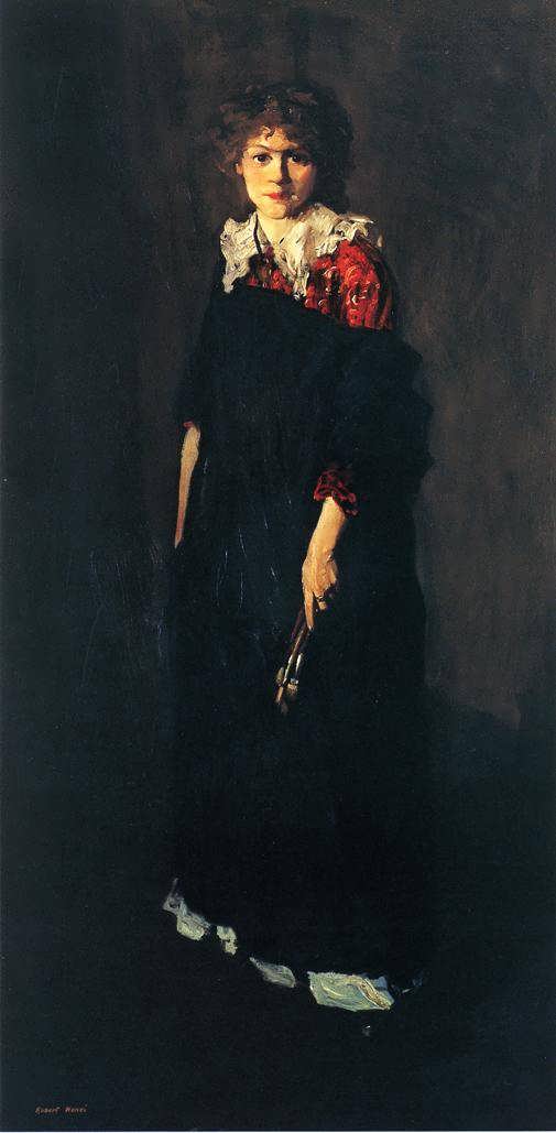 Jo Hopper by Robert Henri