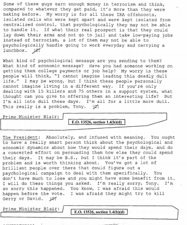 Thinking about terrorism