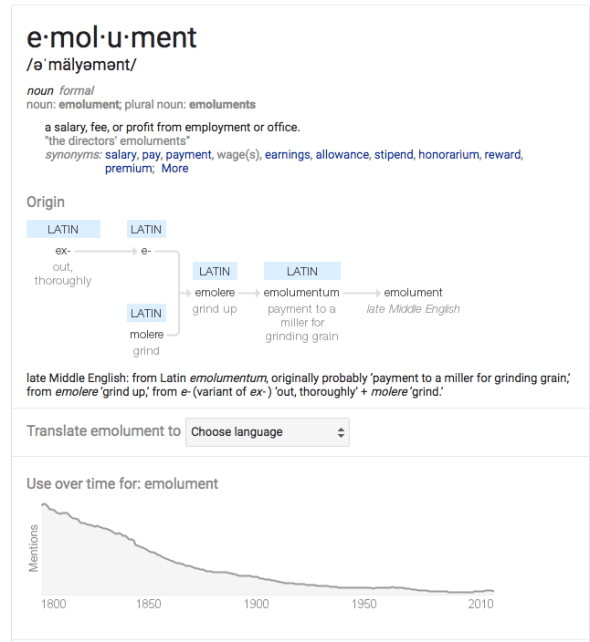 emolment